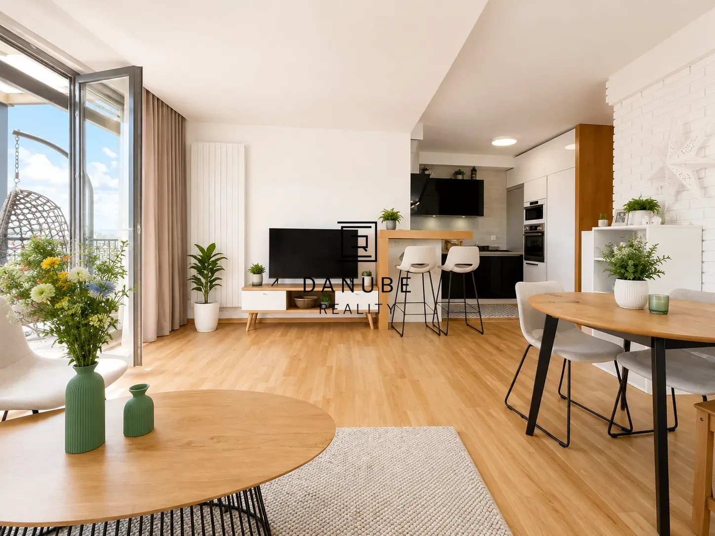 PRENÁJOM 3i byt s balkónom s parkovacím státím v CUBICON GARDENS ulica Rudolfa Mocka, Bratislava-Karlova Ves.