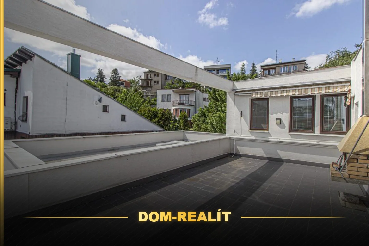 DOM-REALÍT, - 3,5-izbový byt s veľkou terasou a výhľadom na Hrad