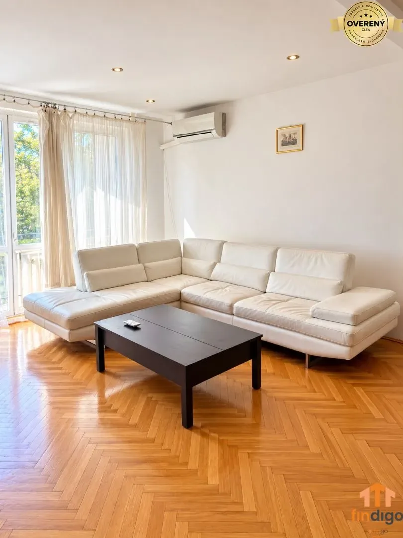 PRENÁJOM - 2-izbový zariadený byt s balkónom - Štrkovec, Ružinov