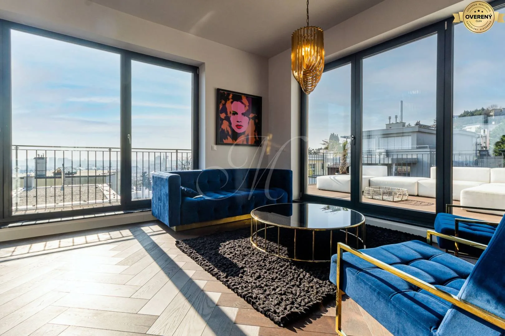 METROPOLITAN │Luxusný, dizajnovo zar. 4i penthouse, terasa